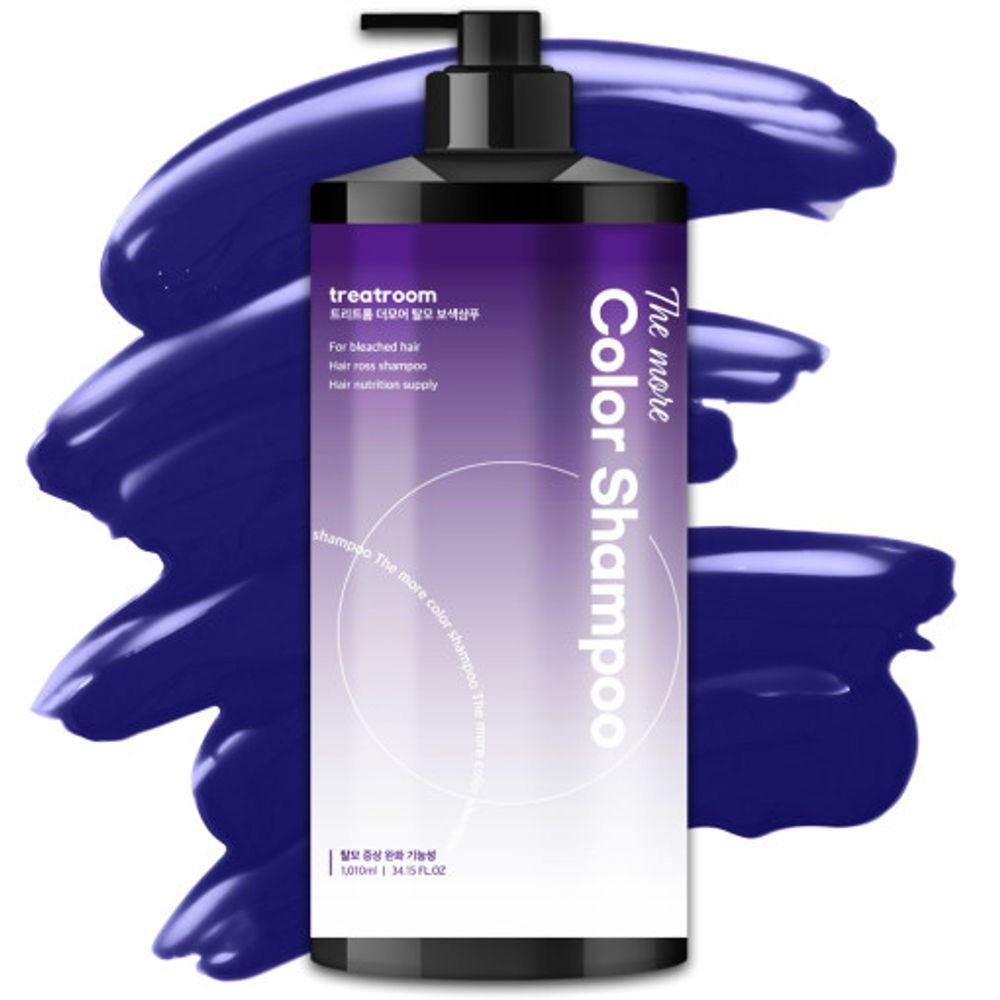 [TREATROOM] Hair Loss Complementary Shampoo, 100ml, Complementary Shampoo to Hold Color After Dyeing, Relieve Hair Loss Symptoms, Intensive Damaged Hair Care, Dye shampoo